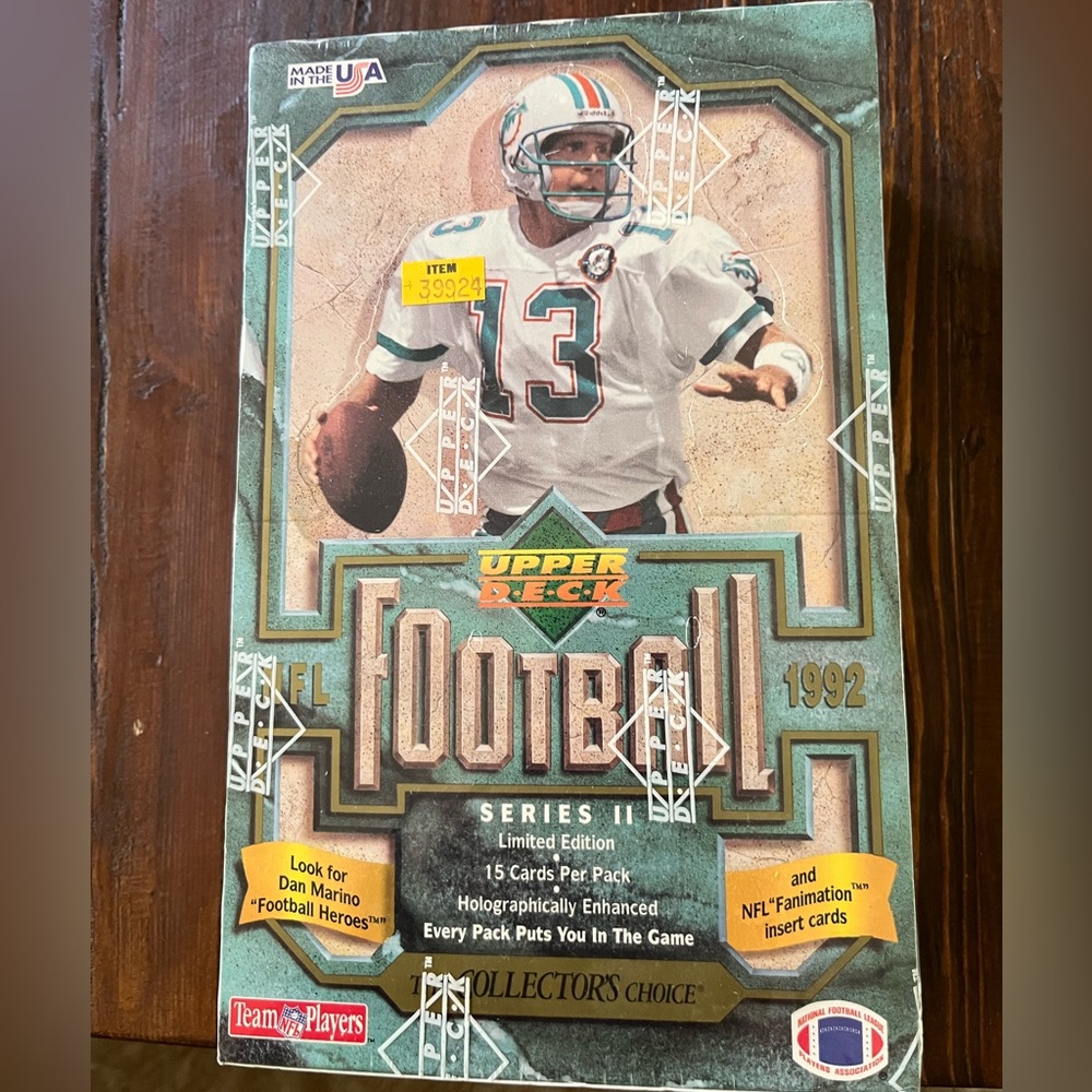 1992 Upper Deck Football SERIES ll